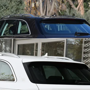  1 Чифт Заден Спойлер на задното стъкло, Странични Тампон върху Накладку За Audi A6 C7 Allroad TDI Quattro/за Avant 2012-2018 Автомобилни Аксесоари