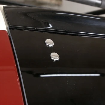  6 бр. Автомобила Chrome Задната част на Капака на Багажника Прозорци Винт Гайка Капак За Toyota FJ Cruiser 2007-2021 Автомобил Стикери