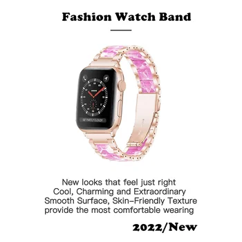  Удобен ремък за Apple Watch Серия 7 6 5 4 3 2 1 SE Унисекс Лесен за инсталиране, 38 мм 40 мм 41 мм 42 мм 44 мм 45 мм за Apple Watch Band
