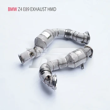  HMD Изпускателната Система е Високоефективна Канализация Тръба за BMW Z4 E89 N54 3,0 T 2009-Аксесоари за Автомобили С Катализатор Колектор