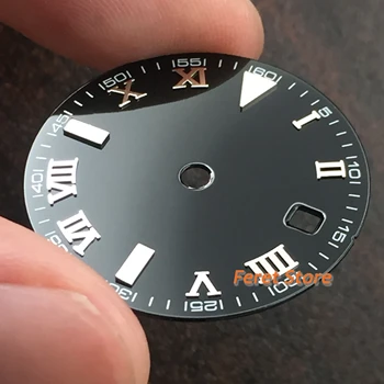  29,2 мм Bliger без лого светлинен прозореца дата Циферблат-часовник с арабски цифри за нокти ETA2824 2836; Механизъм Miyota 8215 самостоятелно ликвидация p166